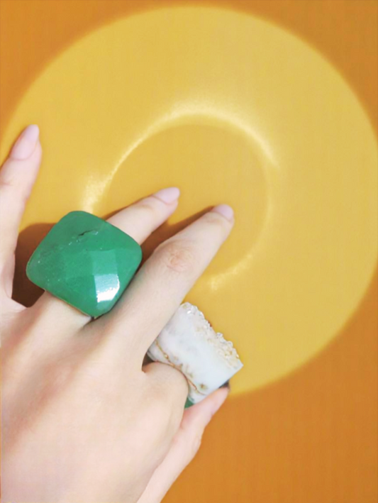 Green Magic - Jade Ring