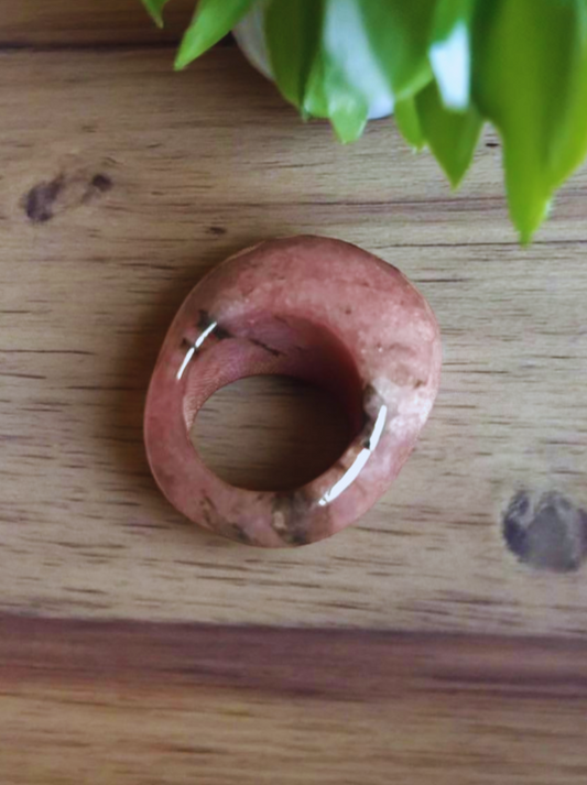 Clove & Violet - Agate Ring - Purple