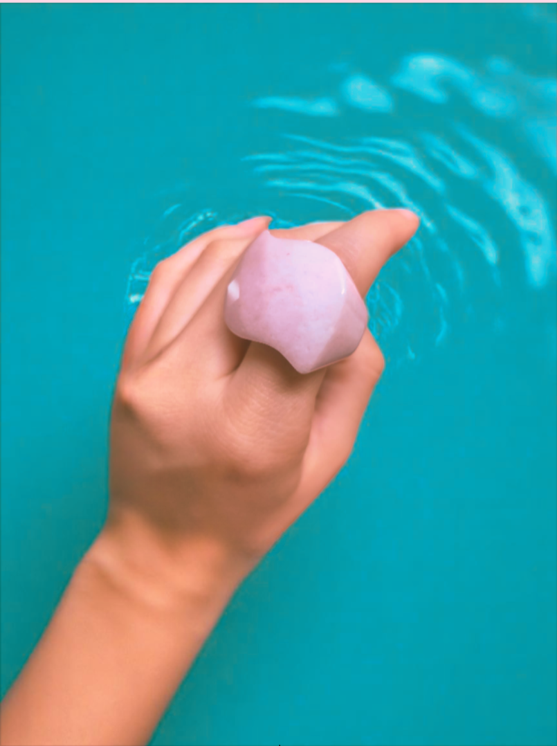 Strawberry Milk - Agate Ring